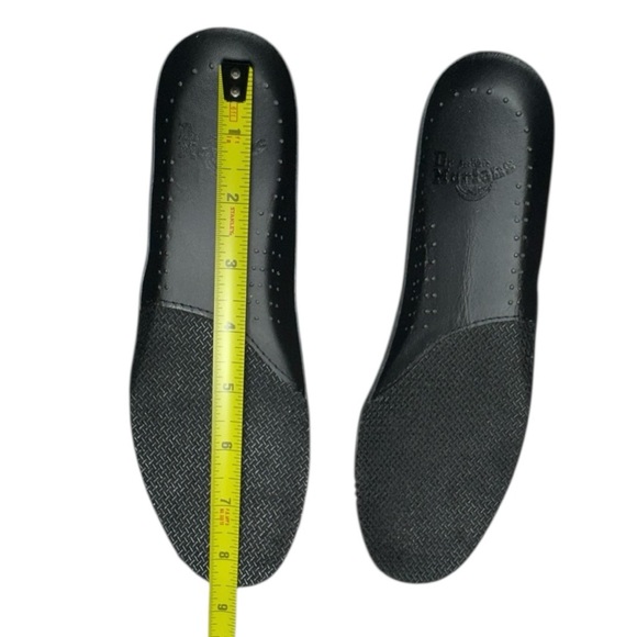 Dr. Marten’s Cassidy Black Leather Skull Print Moto Booties Size 5 - Picture 10 of 13